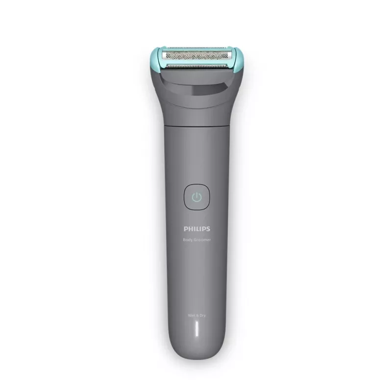 Recortadora corporal Philips BG3485/15, Triple Protect System, inalámbrica en húmedo y en seco, 80 min. de autonomía, 2–5 mm, gris