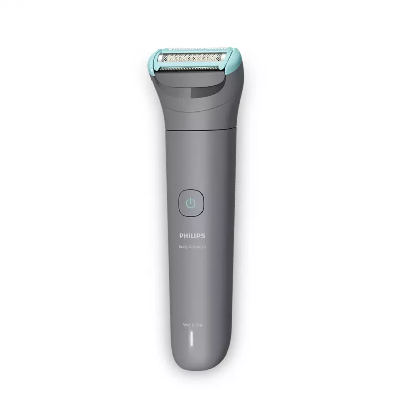 Recortadora corporal Philips BG3485/15, Triple Protect System, inalámbrica en húmedo y en seco, 80 min. de autonomía, 2–5 mm, gris