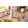 Hervidor eléctrico Bosch TWK3M121 — 1,7 L, 2400 W, blanco, carcasa de plástico