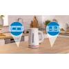 Hervidor eléctrico Bosch TWK3M121 — 1,7 L, 2400 W, blanco, carcasa de plástico