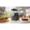 Picadora de carne Bosch Serie 4 MFWS450B 500 W, 2,5 kg/min, 2 velocidades, negra