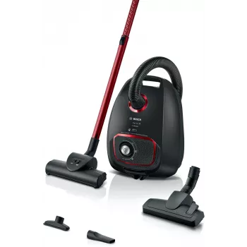 Aspirador de escoba Bosch Serie 4 BGB41POW1 — 850 W, 4 L bolsa, HEPA13, tubo telescópico de metal