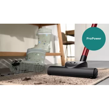 Aspirador de escoba Bosch Serie 4 BGB41POW1 — 850 W, 4 L bolsa, HEPA13, tubo telescópico de metal