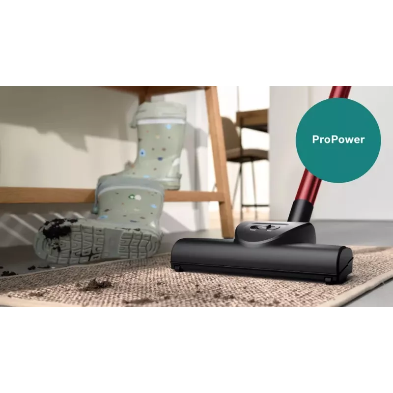 Aspirador de escoba Bosch Serie 4 BGB41POW1 — 850 W, 4 L bolsa, HEPA13, tubo telescópico de metal