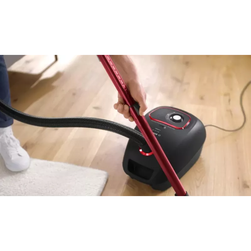 Aspirador de escoba Bosch Serie 4 BGB41POW1 — 850 W, 4 L bolsa, HEPA13, tubo telescópico de metal