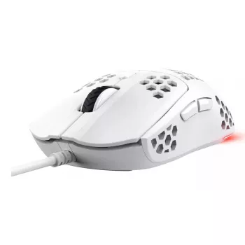 Ratón Trust GXT928W USB óptico ligero blanco