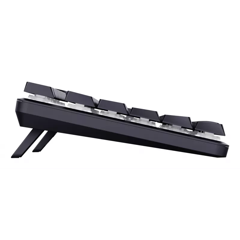 Teclado Trust GXT 868 Torix gaming USB + RF inalámbrico + Bluetooth QWERTY US inglés negro