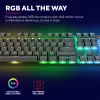 Teclado Trust GXT 868 Torix gaming USB + RF inalámbrico + Bluetooth QWERTY US inglés negro