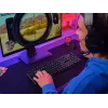 Teclado Trust GXT 868 Torix gaming USB + RF inalámbrico + Bluetooth QWERTY US inglés negro