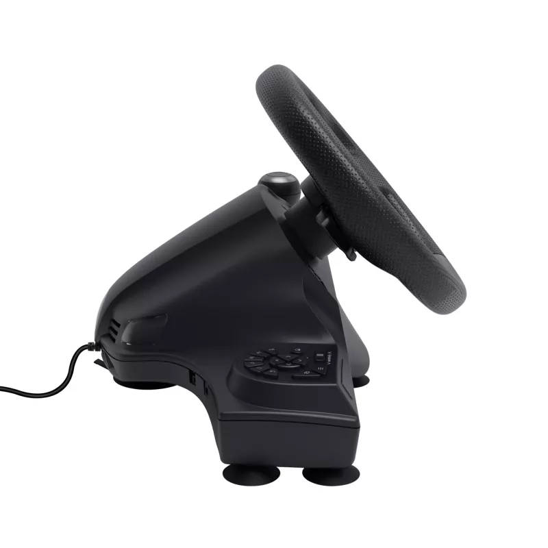 Volante con cable Trust GXT 289 Movi negro USB + pedales Nintendo Switch, PlayStation 4, Xbox One S, Xbox One X, Xbox Series S, Xbox Series X