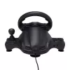 Volante con cable Trust GXT 289 Movi negro USB + pedales Nintendo Switch, PlayStation 4, Xbox One S, Xbox One X, Xbox Series S, Xbox Series X