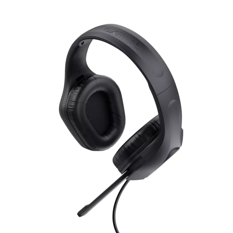 Auriculares Trust GXT 415 Zirox con cable diadema gaming negro