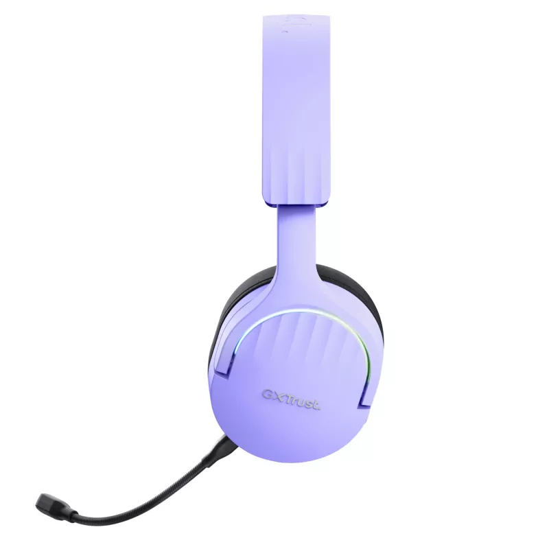 Auriculares Trust GXT 491P FAYZO con cable e inalámbricos diadema gaming USB Type-A Bluetooth negro, lila