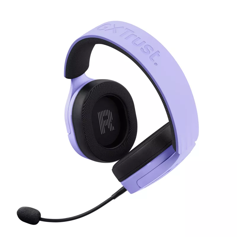 Auriculares Trust GXT 491P FAYZO con cable e inalámbricos diadema gaming USB Type-A Bluetooth negro, lila