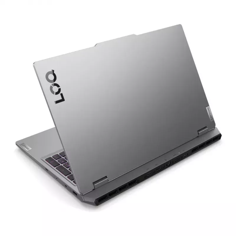 Lenovo LOQ 15AHP10 83JG003CPB portátil gaming, Full HD IPS de 15,6 pulgadas 144 Hz, Ryzen 5 220, 32 GB DDR5-5600, SSD de 512 GB, GeForce RTX 5050 8 GB, sin sistema operativo, Luna Grey