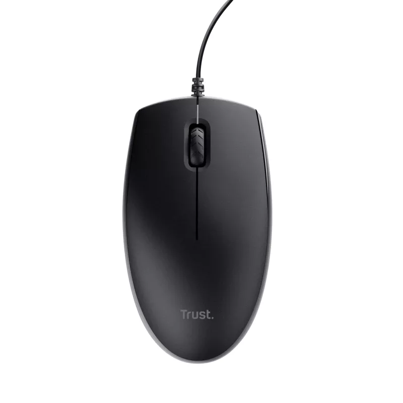 Teclado Trust Primo, ratón incluido, universal, USB, QWERTY, inglés US, negro