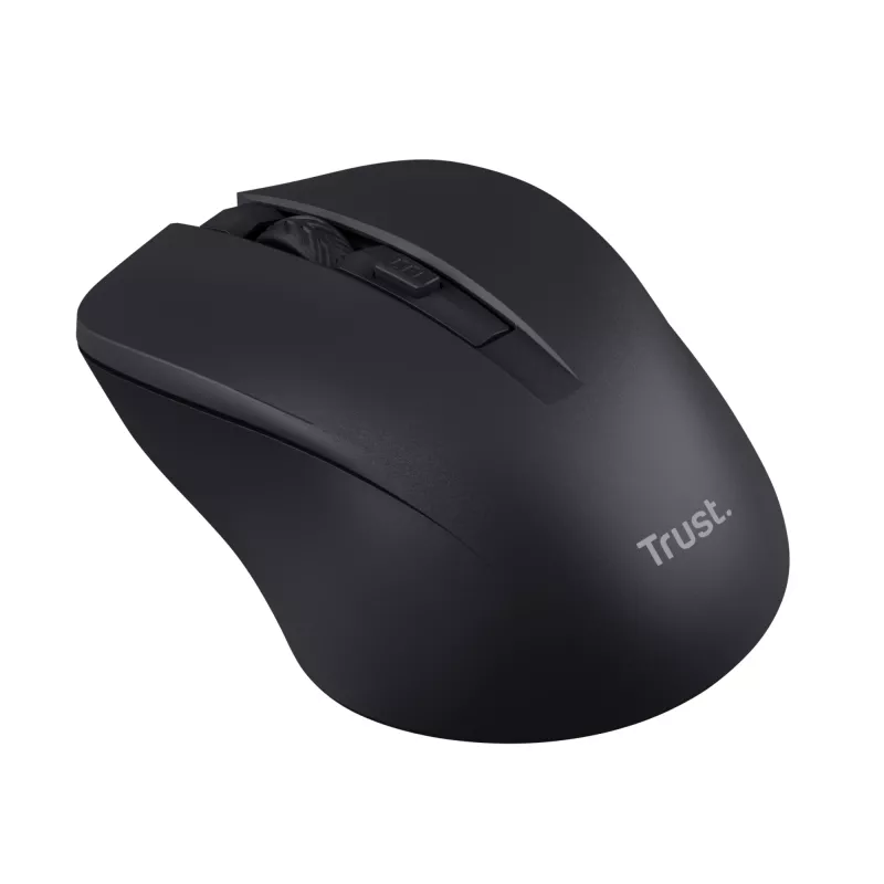 Ratón Trust Mydo oficina ambidiestro RF inalámbrico óptico 1800 DPI