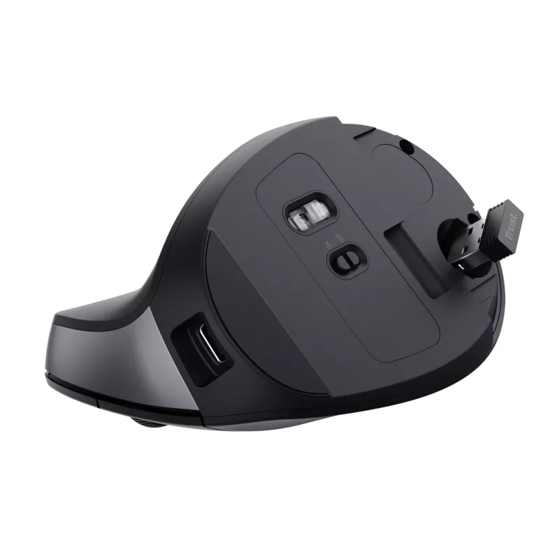 Ratón Trust Bayo II médico diestro RF inalámbrico óptico 2400 DPI