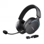 Auriculares Trust GXT 491 Fayzo con cable e inalámbricos diadema gaming USB Type-C Bluetooth negro