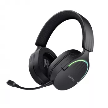 Auriculares Trust GXT 491 Fayzo con cable e inalámbricos diadema gaming USB Type-C Bluetooth negro