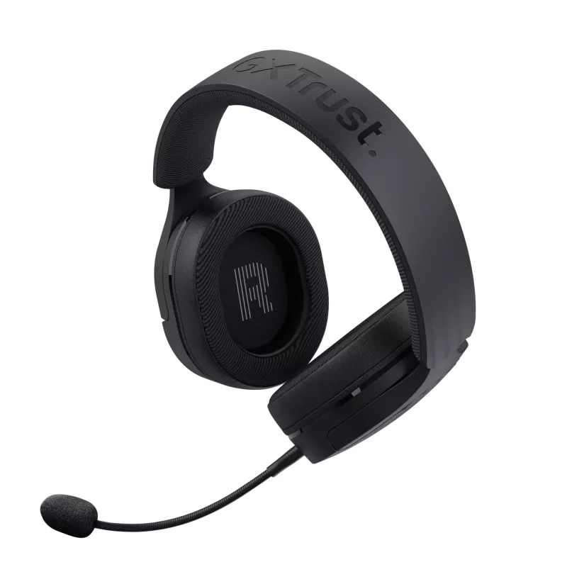 Auriculares Trust GXT 491 Fayzo con cable e inalámbricos diadema gaming USB Type-C Bluetooth negro