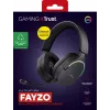Auriculares Trust GXT 491 Fayzo con cable e inalámbricos diadema gaming USB Type-C Bluetooth negro