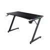 Mesa rectangular TRUST GXT 709 LUMINUS negra 1200x600x740 mm