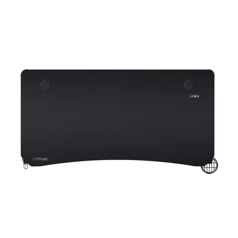 Mesa rectangular TRUST GXT 709 LUMINUS negra 1200x600x740 mm