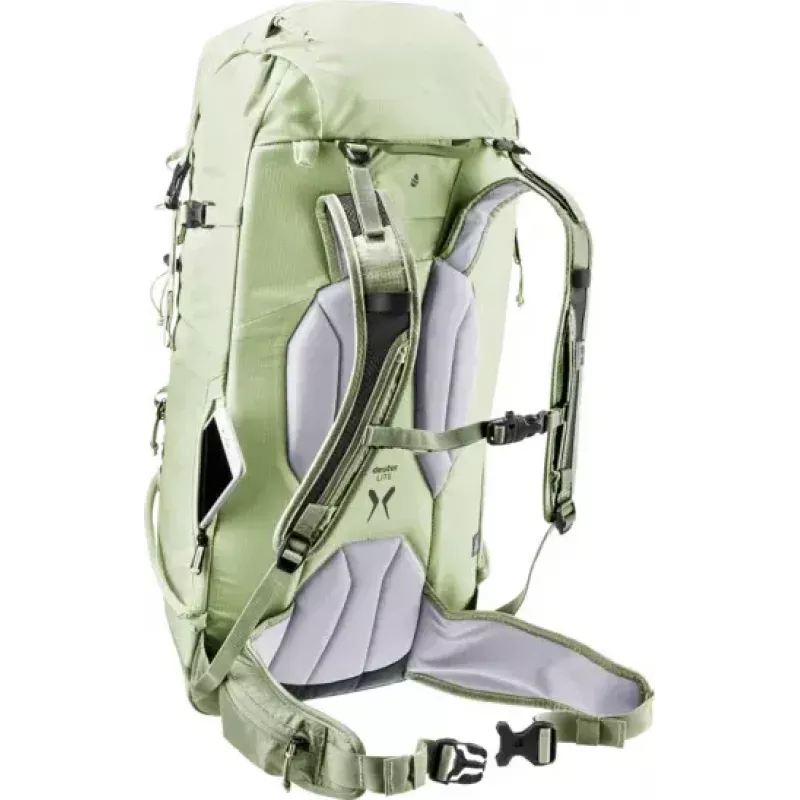 Mochila de esquí de travesía sin armazón Deuter Freescape Lite 24 L, Limone
