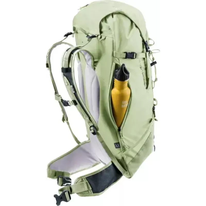 Mochila de esquí de travesía sin armazón Deuter Freescape Lite 24 L, Limone