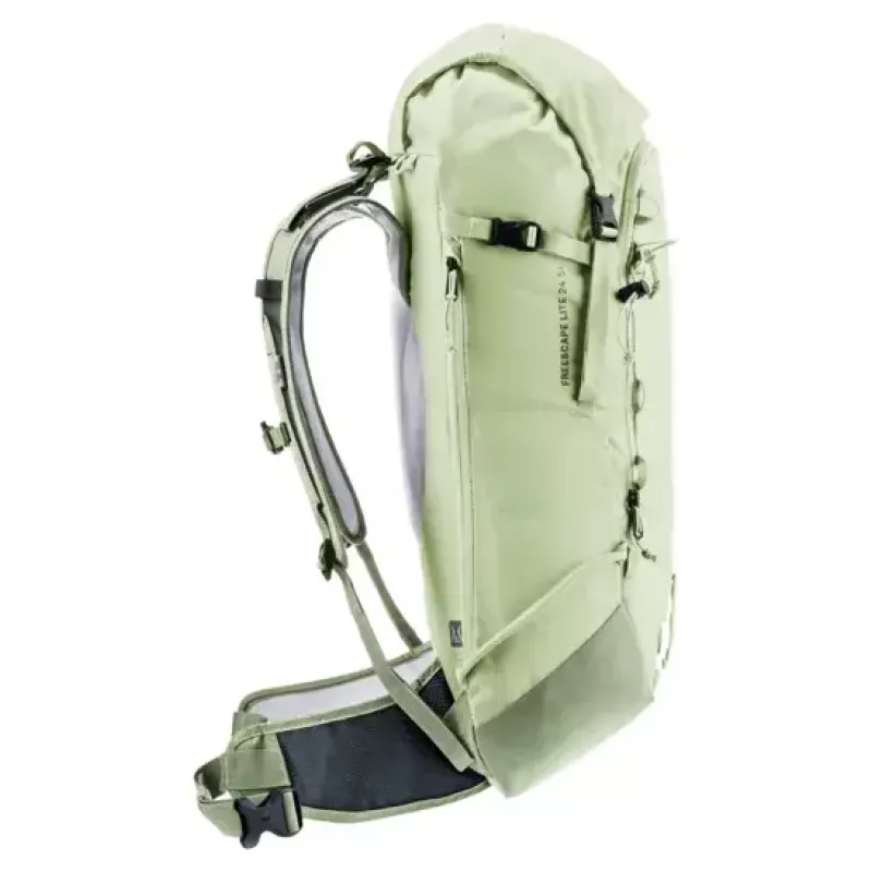 Mochila de esquí de travesía sin armazón Deuter Freescape Lite 24 L, Limone