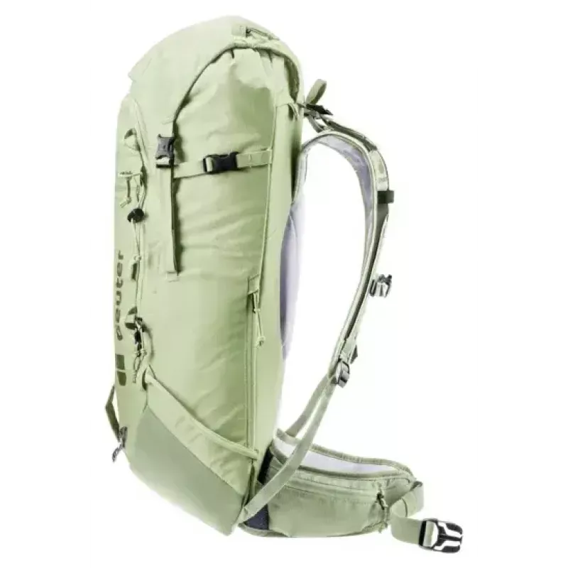 Mochila de esquí de travesía sin armazón Deuter Freescape Lite 24 L, Limone