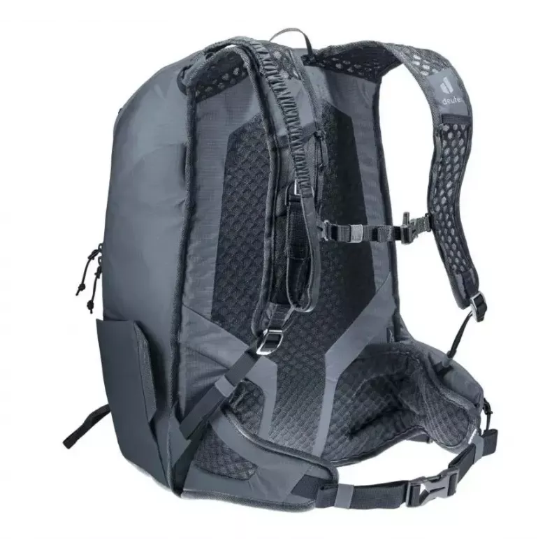 Mochila DEUTER Updays 24 SL – capacidad 24 L, forma para mujer, Negro paracaidismo