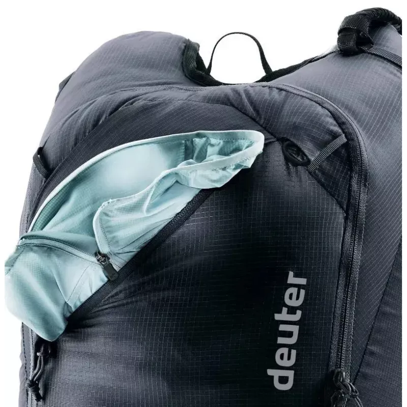 Mochila DEUTER Updays 24 SL – capacidad 24 L, forma para mujer, Negro paracaidismo