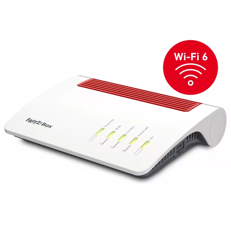 Box 5590 Fiber router WLAN Gigabit Ethernet banda dual (2,4 GHz / 5 GHz) Blanco