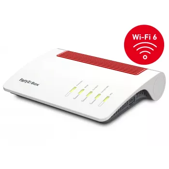 Box 7590 AX router WLAN Gigabit Ethernet banda dual (2,4 GHz / 5 GHz) Blanco