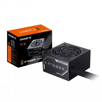 Fuente de alimentación GIGABYTE P750BS – PCI-E 6+2 Pin x 4, 80 PLUS Bronze, ventilador de 120 mm, compatible con ATX, enchufe EU