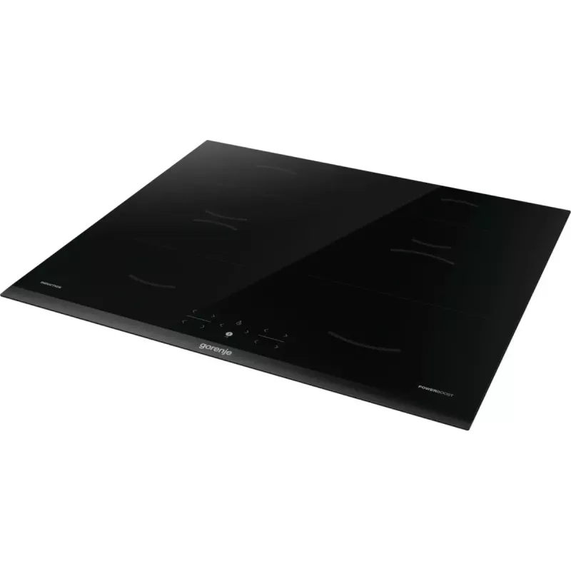Placa de inducción Gorenje GI6401BCE — integrable 59,5 cm, 4 zonas vitrocerámica, control táctil, 220–240 V