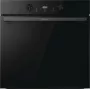 Horno eléctrico integrable Gorenje G400 BPS6737E04DBG, 77 L, 3500 W, control táctil, pirólisis, negro