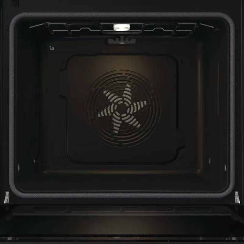 Horno eléctrico integrable Gorenje G400 BPS6737E04DBG, 77 L, 3500 W, control táctil, pirólisis, negro
