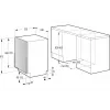 Gorenje GV520E10S lavavajillas totalmente integrable, 11 servicios, clase energética E