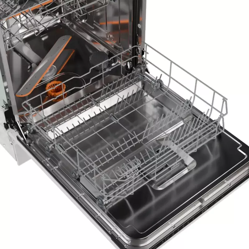 Lavavajillas integrable Gorenje GV16D5 — 16 cubiertos, 44 dB, acero inoxidable, 7 ajustes de temperatura