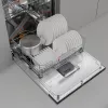 Lavavajillas bajo encimera Gorenje GV663B65XXL — acero inoxidable, 60 cm, 14 cubiertos, 6 programas, 38 dB