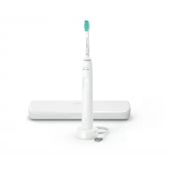 Philips serie 3100 HX3673/13 cepillo de dientes sónico — sónico, 31.000 movimientos/min, 1 modo, blanco, recargable con batería de Li-Ion
