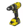 Stanley FATMAX SFMCD721D2K taladro a batería de 18 V, 2 baterías de 2,0 Ah, con maletín