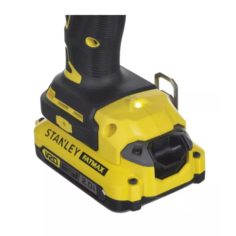 Stanley FATMAX SFMCD721D2K taladro a batería de 18 V, 2 baterías de 2,0 Ah, con maletín
