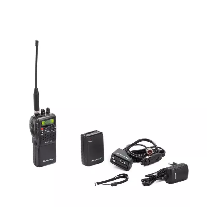 Walkie Midland C1267 40 canales 26,565 – 27,99125 MHz negro