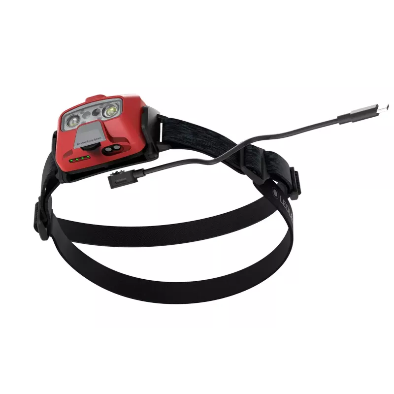 Linterna frontal Ledlenser HF6R Core Red 800 lm IP68
