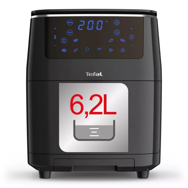 Freidora de aire Tefal Easy Fry Grill & Steam FW2018 individual independiente 1700 W negra
