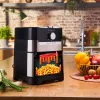 Freidora de aire Tefal Easy Fry Grill & Steam FW2018 individual independiente 1700 W negra